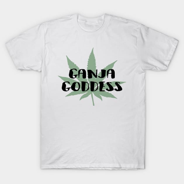 GANJA GODDESS T-Shirt by SmartCraftCo